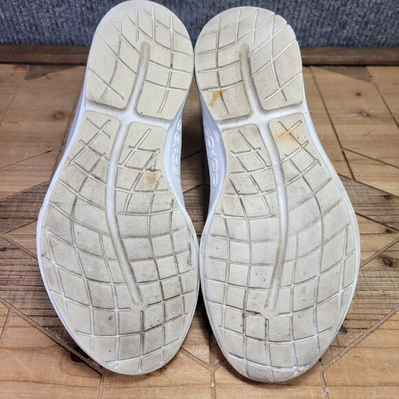 OOFOS Oomg Eezee Women's 9 Low Comfort Shoes Yellow Recovery Slip On Sneakers - Picture 8 of 12